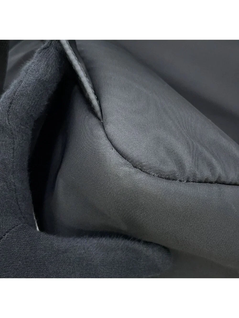 Prada Backpack Pocket Nylon Black